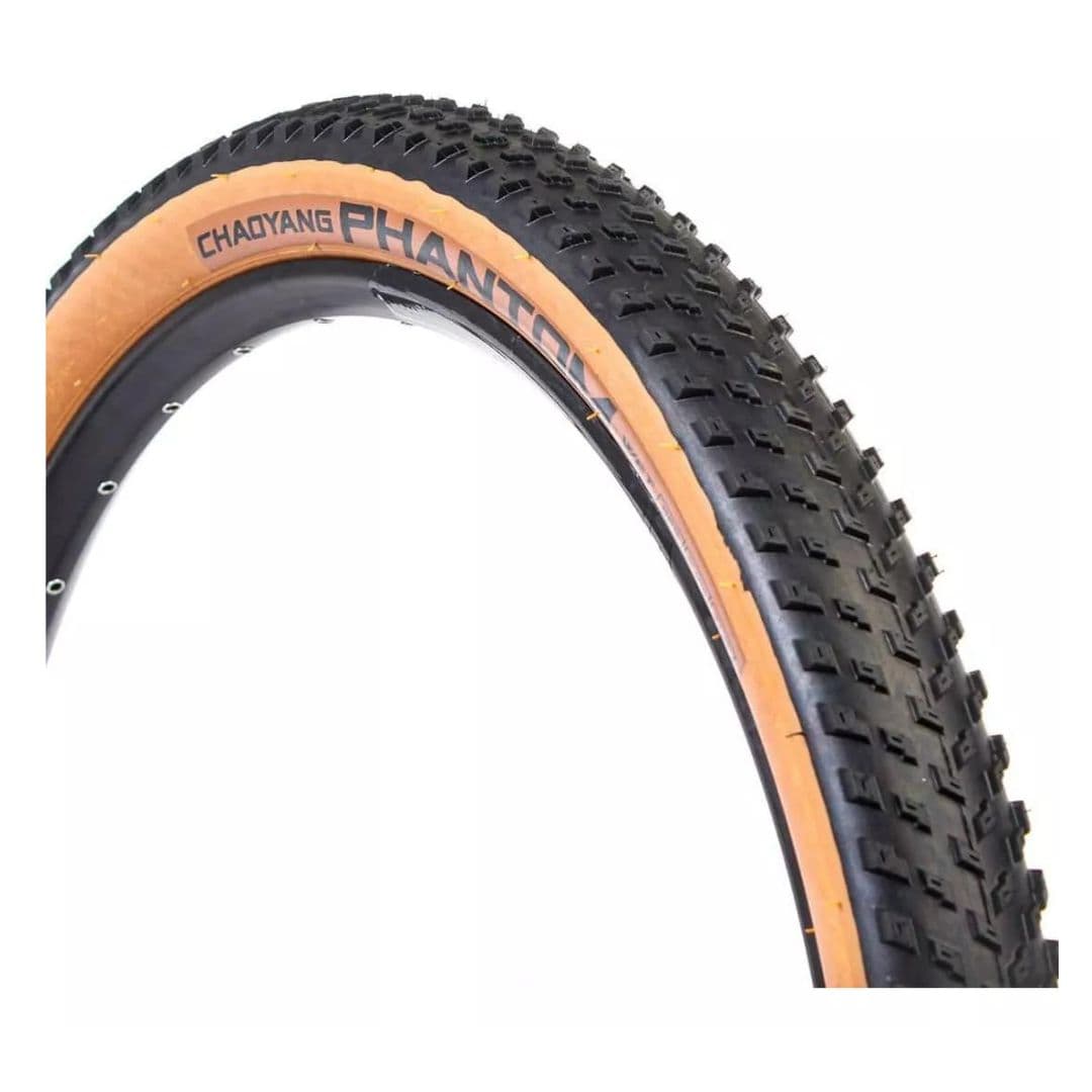 PNEU CHAOYANG PHANTOM WET MTB 29X2.20 60TPI 2C TUBELESS FAIXA CREME