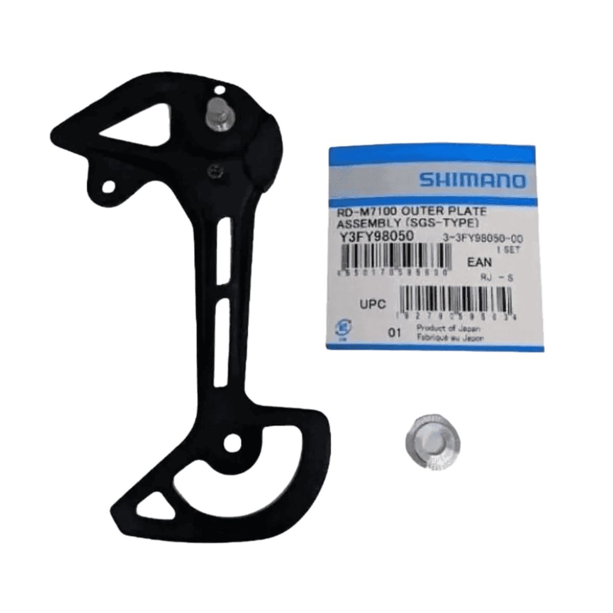 CAGE DE CAMBIO SHIMANO EXTERNA RD-M7100 TIPO SGS EXTERNO Preto