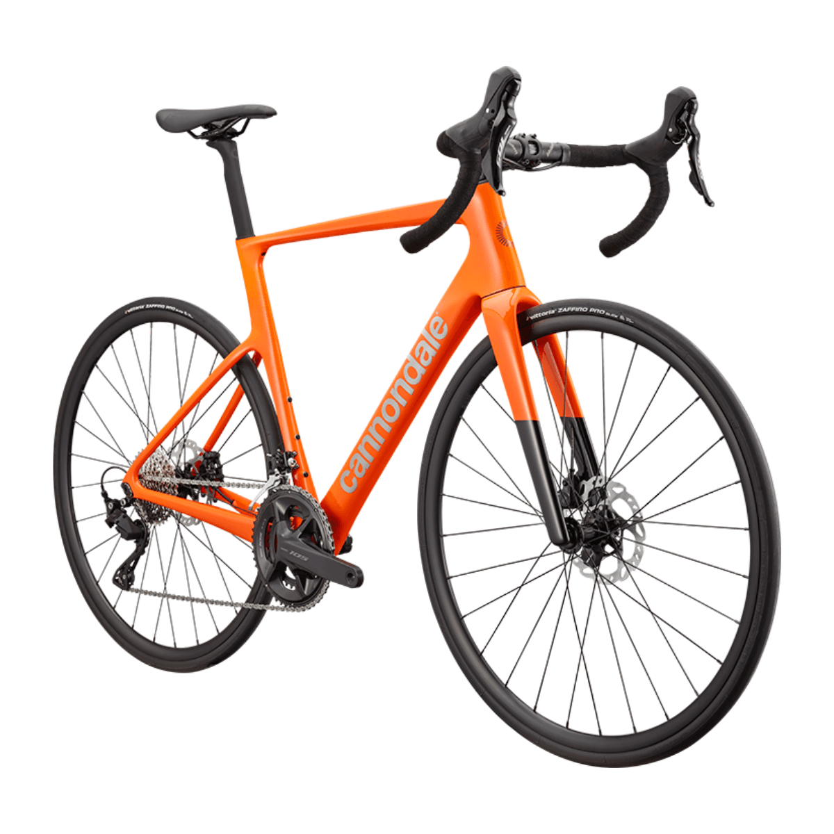 BIKE CANNONDALE SUPERSIX EVO CARBON 4 22V COR LARANJA