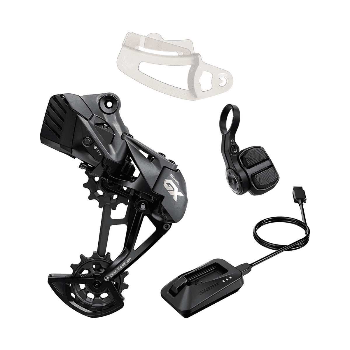 KIT SRAM GX EAGLE AXS CAMBIO TRAS. BATERIA, CONTR. POD E CARREGADOR