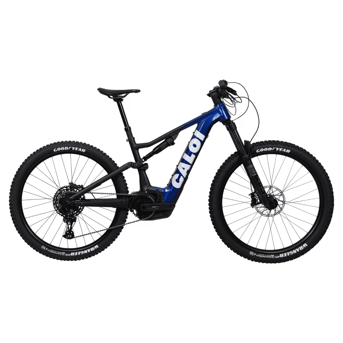 BIKE CALOI E-VIBE PEAK 12V COR AZUL/PRETO
