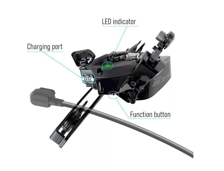 CAMBIO SHIMANO TRASEIRO RD-R7150 SHIMANO 105 DI2 12 VELOCIDADES