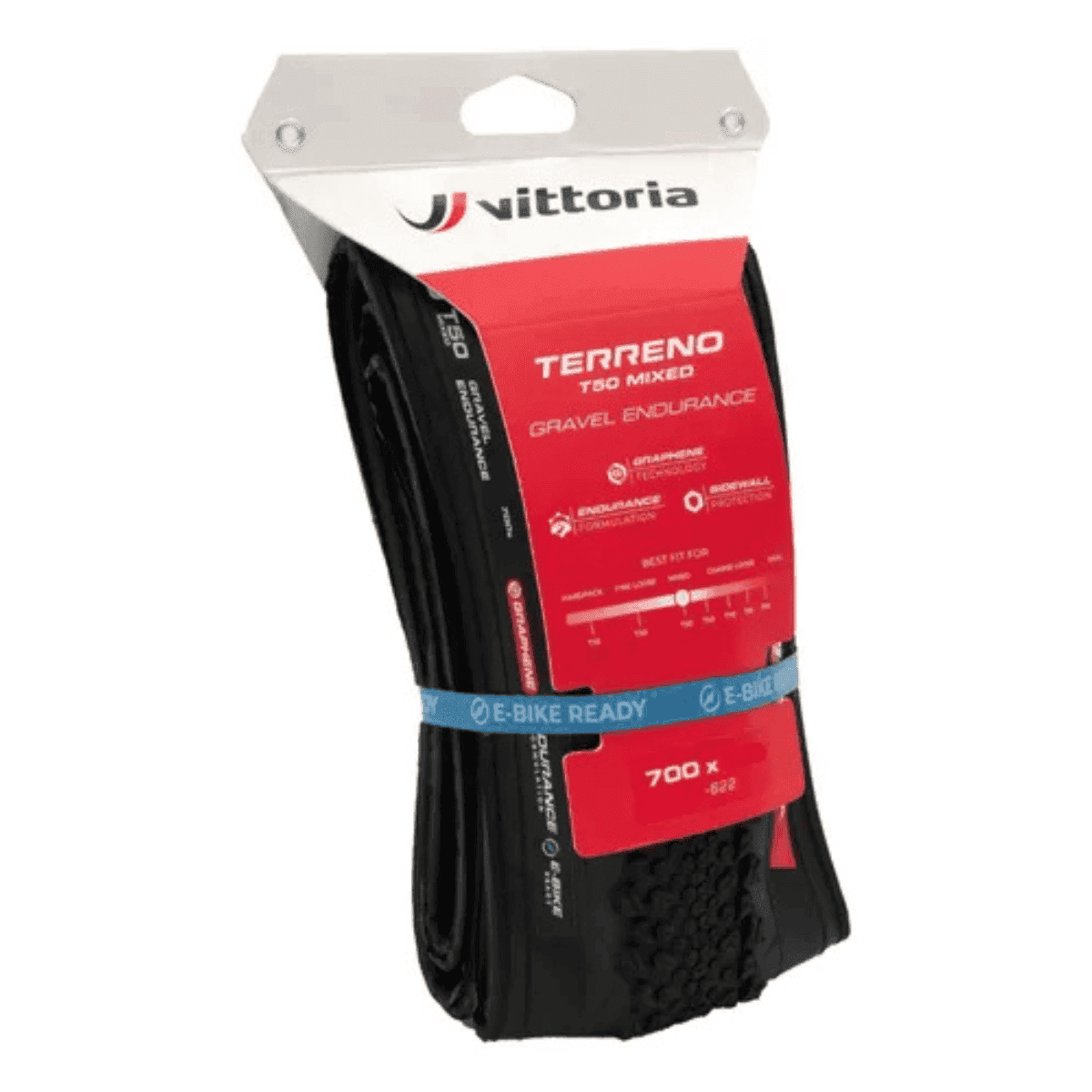 PNEU VITTORIA GRAVEL TERRENO T50 MIXED 700X50C PRETO G2.0
