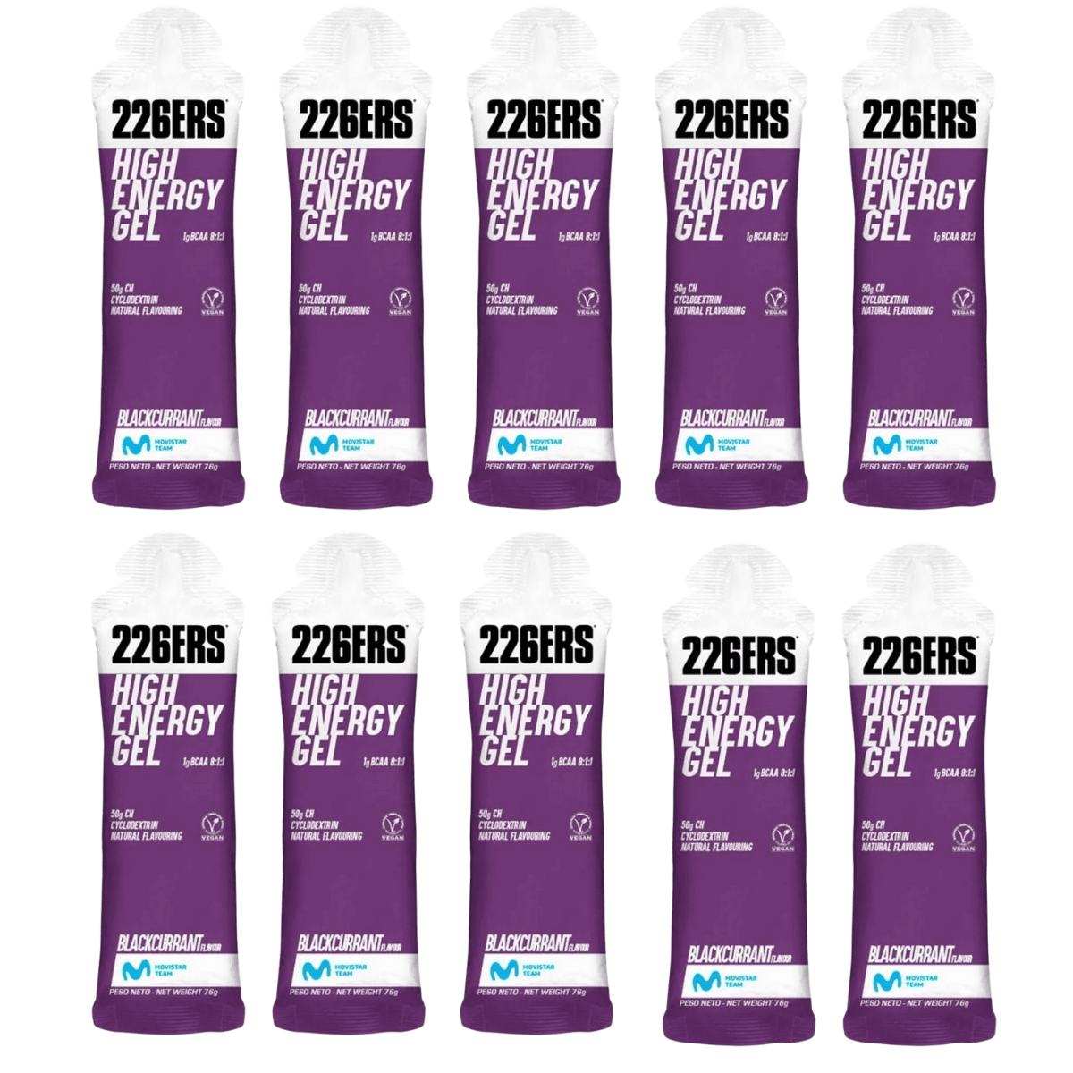10 GEIS 226ERS HIGH ENERGY 76G SABOR GROSELHA NEGRA 1G BCAA