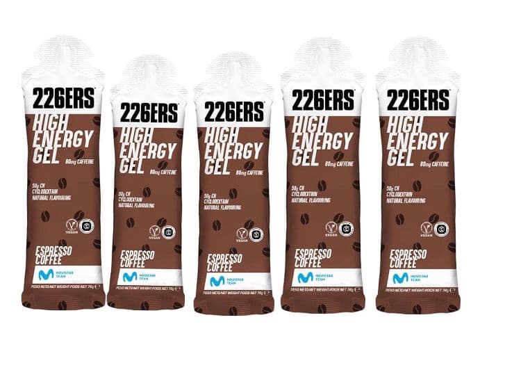 5 GEIS 226ERS HIGH ENERGY 76G SABOR CAFE 80MG CAFEINA