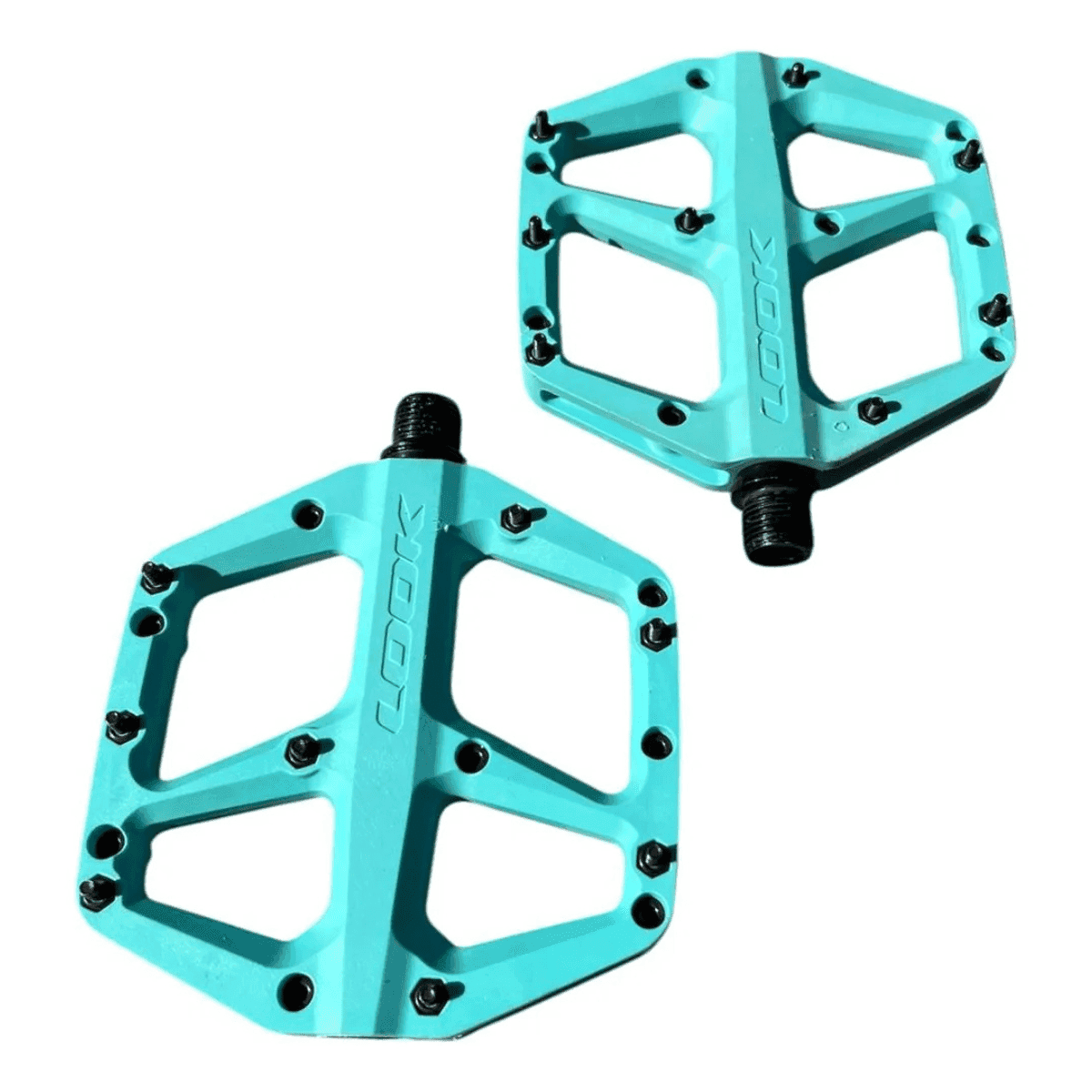 PEDAL MTB LOOK TRAIL FUSION AZUL ICE