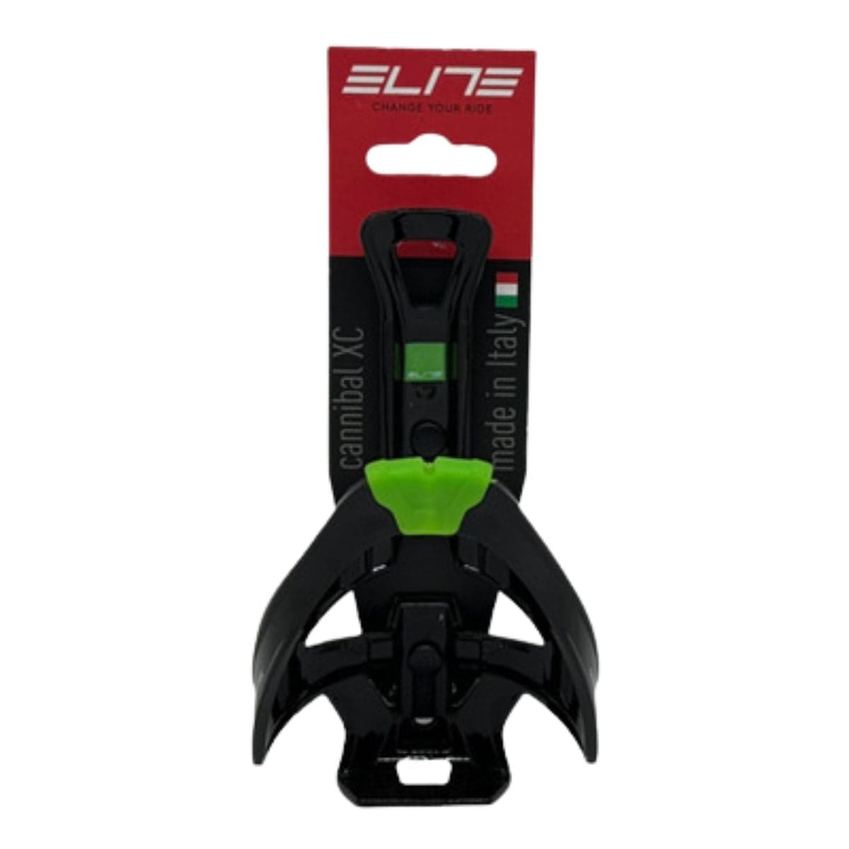 SUPORTE CARAMANHOLA CANNIBAL XC SHIMANO ELITE PTO/VERDE