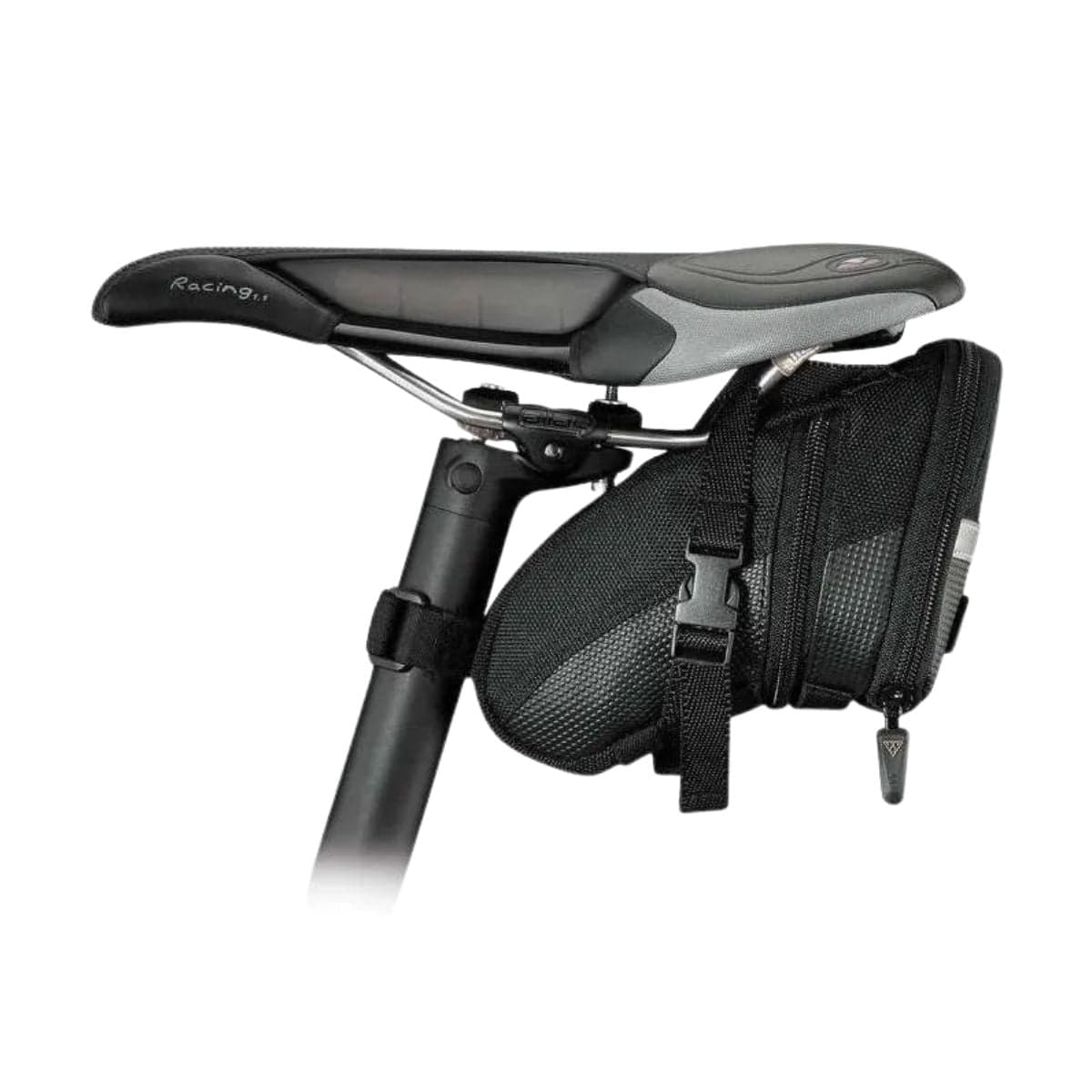 BOLSA DE SELIM TOPEAK AERO WEDGE PACK COM TIRAS MICRO Preto