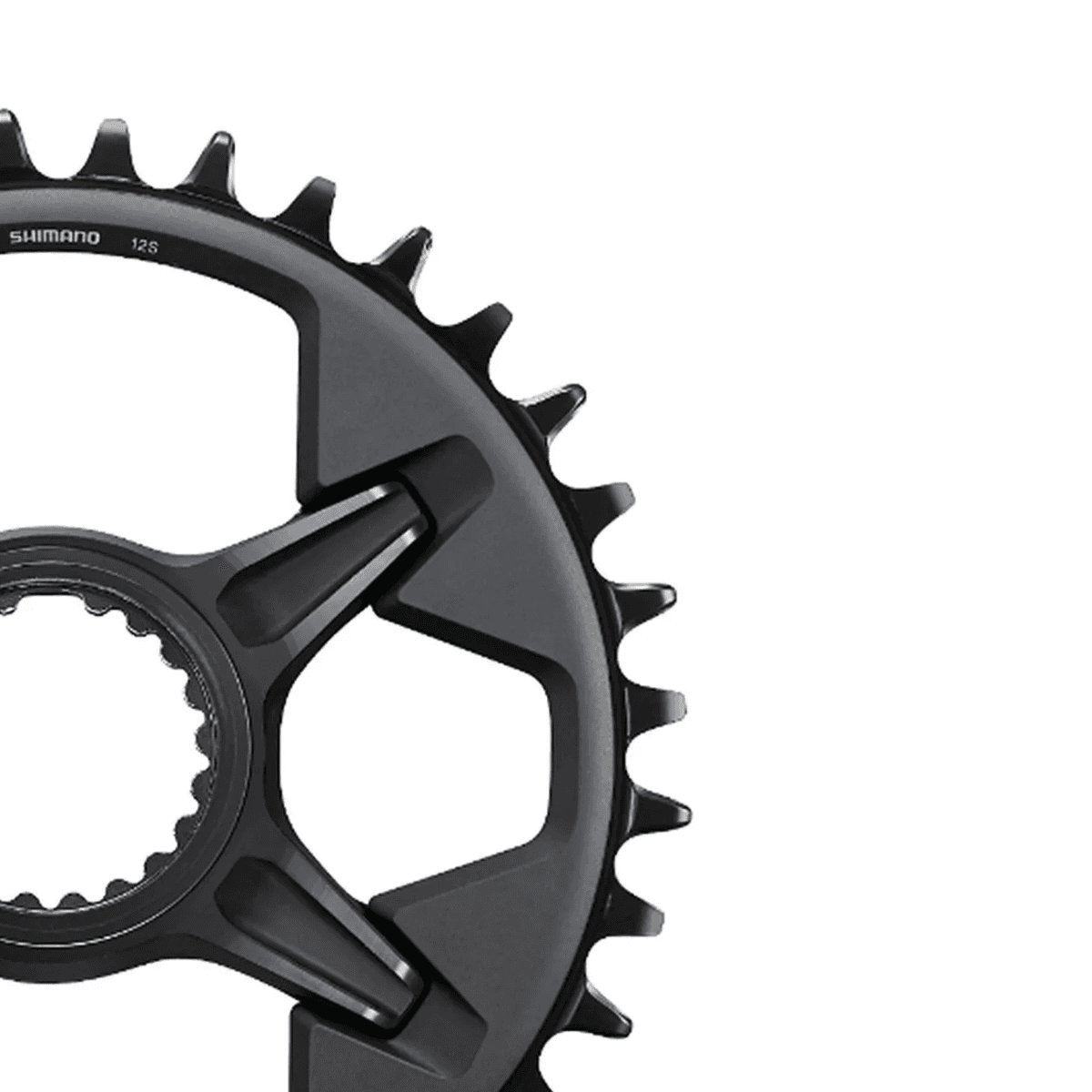 COROA SHIMANO DEORE XT FC-M8100/M8130 36D PARA SINGLE 36D Preto