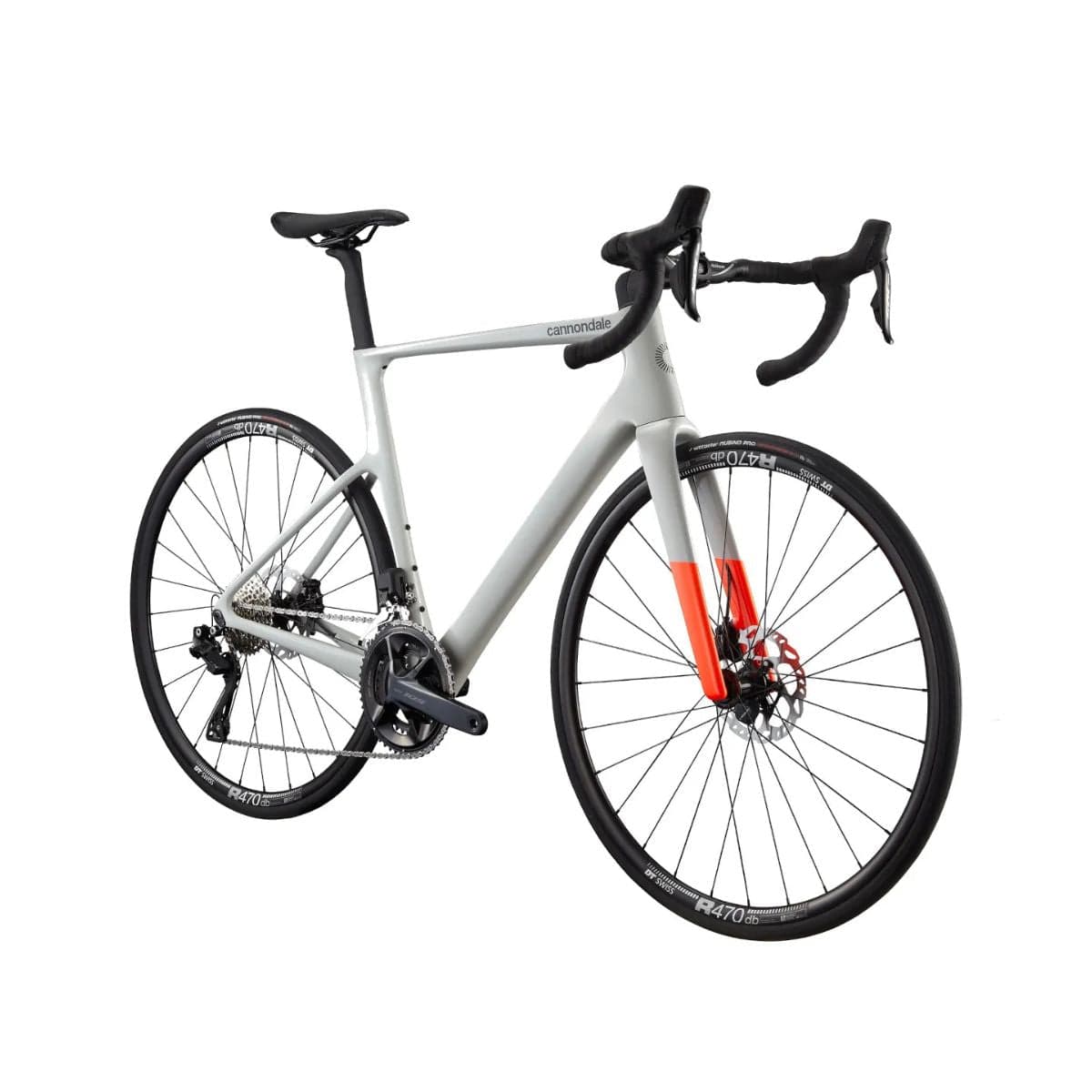 BIKE CANNONDALE SUPERSIX EVO CARBON 3 22V COR BRANCO/LARANJA